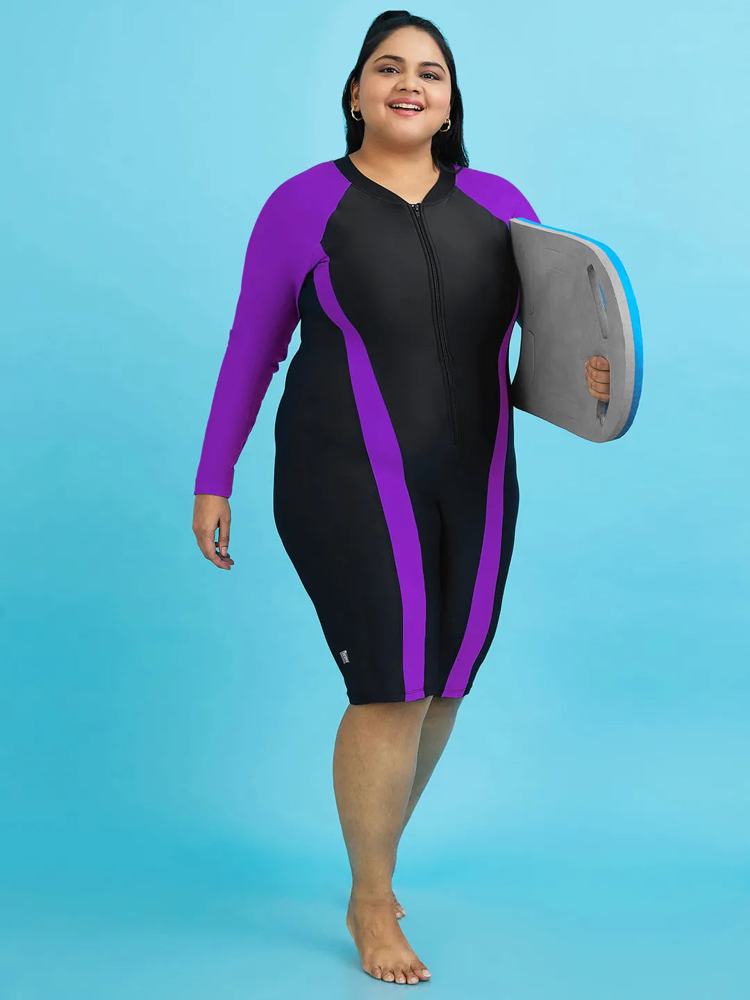 Women's Full Sleeve Swim Kneesuit