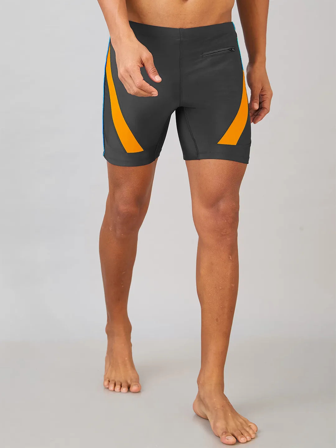 Men's Velocity Curve Long Swim Trunks