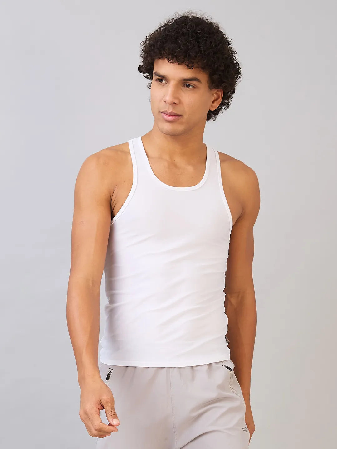 Men's Solid Sandow Rash Guard