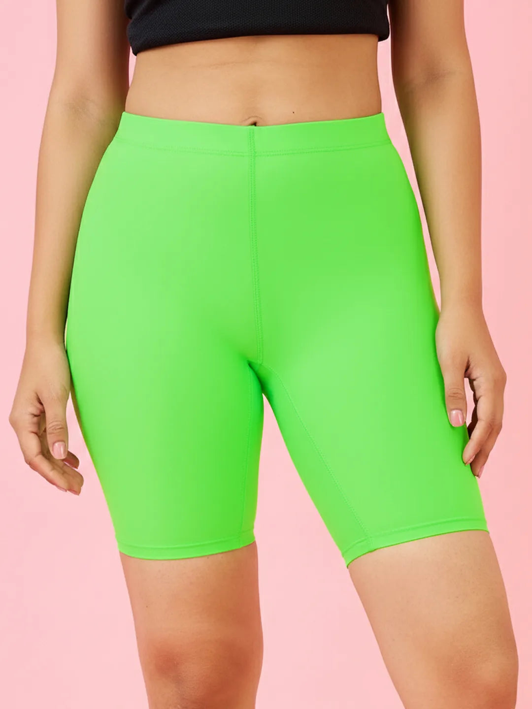 Women's Solid Essential Cycling Shorts