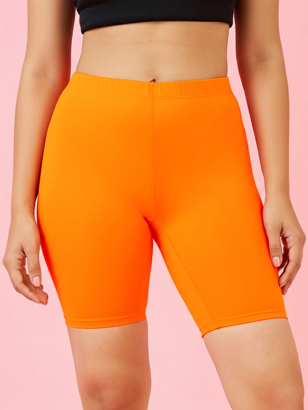 Women's Solid Essential Cycling Shorts