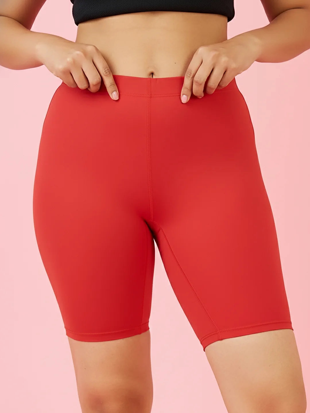 Women's Solid Essential Cycling Shorts