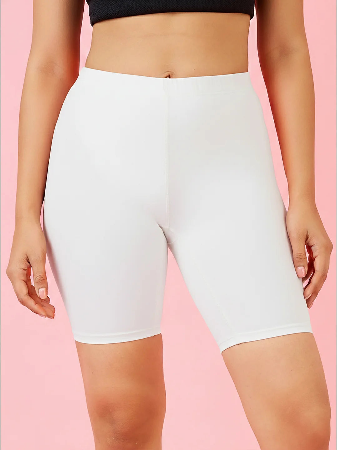 Women's Solid Essential Cycling Shorts