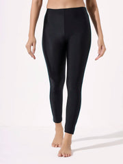 Women's Slim Piping Swim Tights