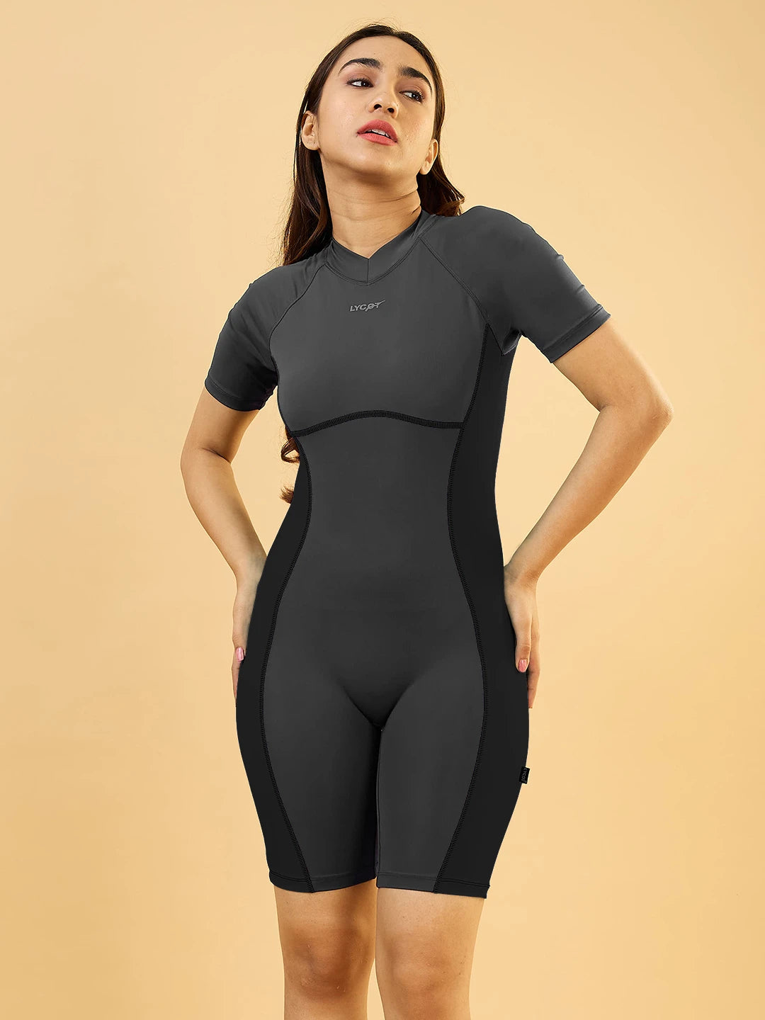Women's HydroCurve Swim Kneesuit with Back Zip
