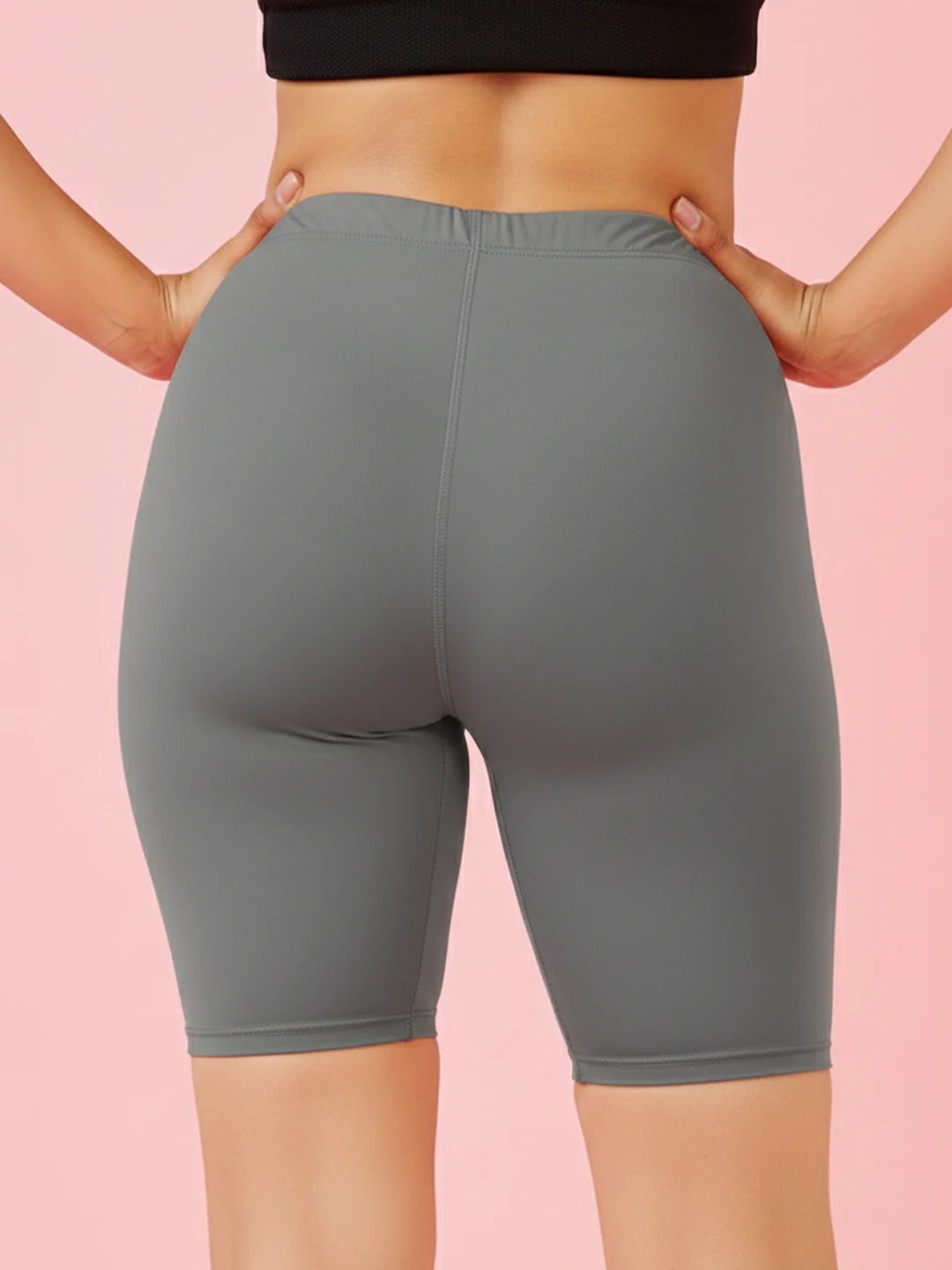Women's Solid Essential Cycling Shorts