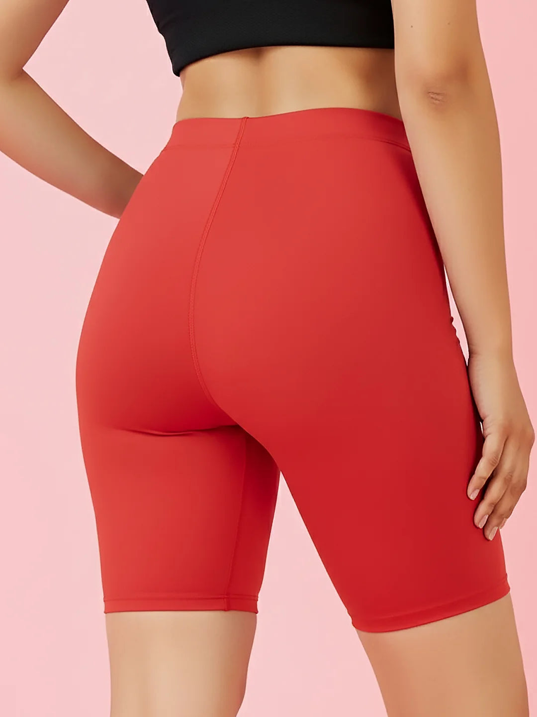 Women's Solid Essential Cycling Shorts