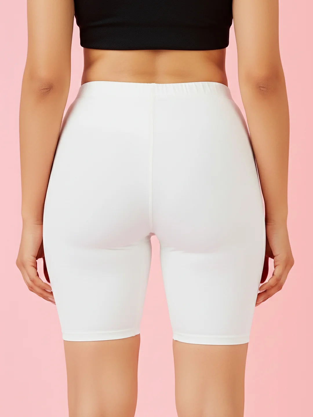 Women's Solid Essential Cycling Shorts