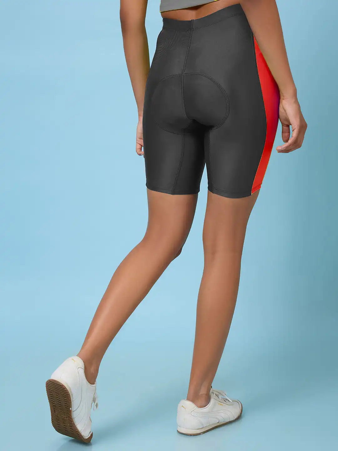 Women's Neon Flex Gel Padded Cycling Shorts
