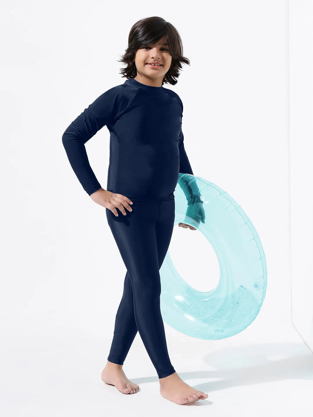 Boys' Solid Full Tights
