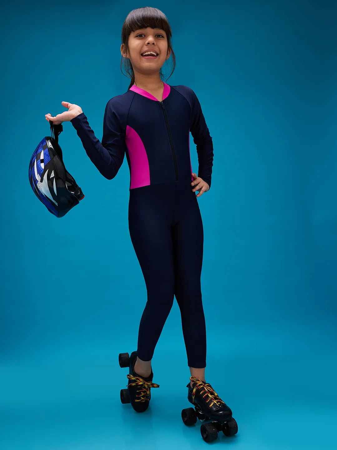 Girl's Full Length Skating Suit