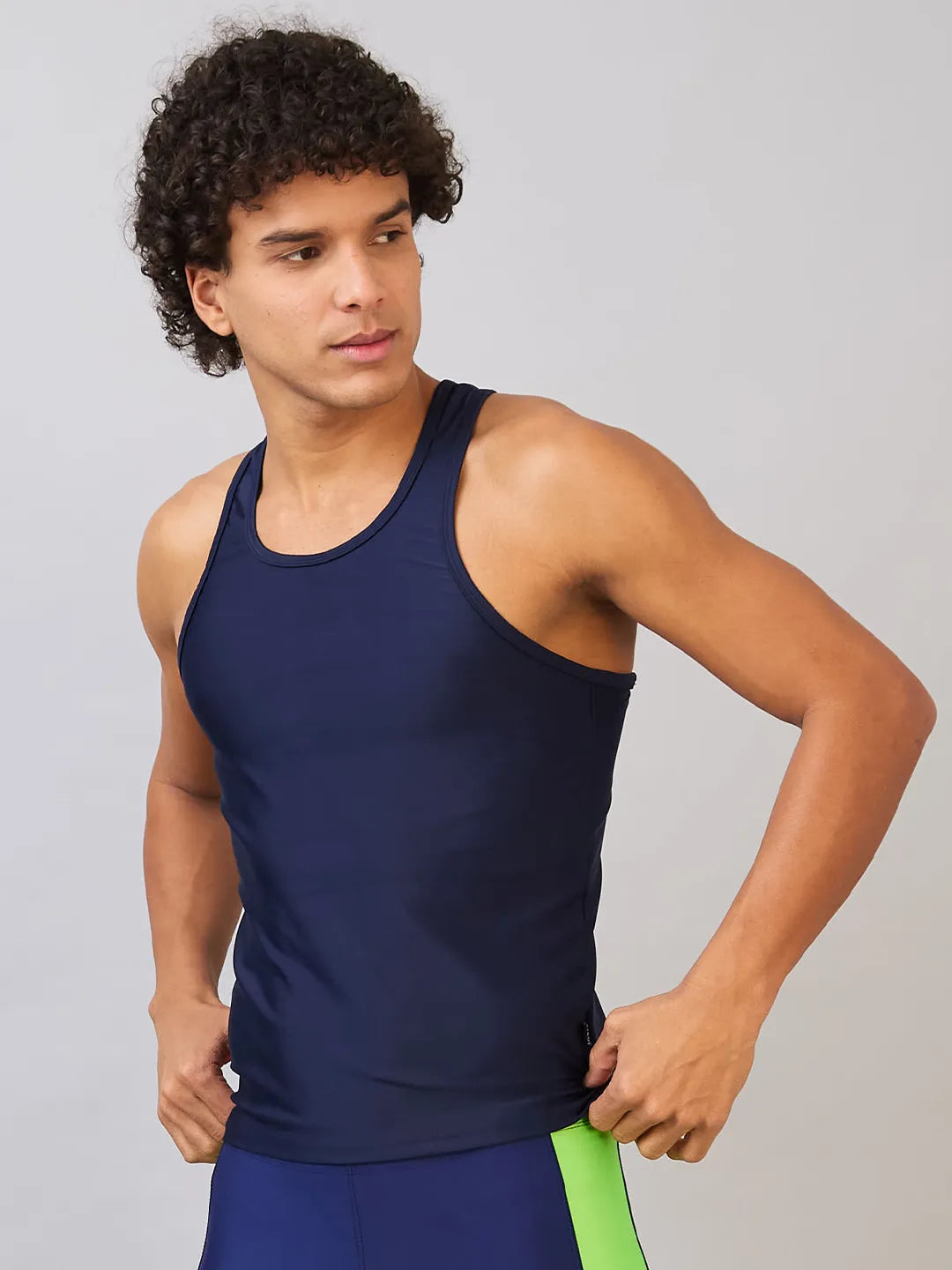 Men's Solid Sandow Rash Guard