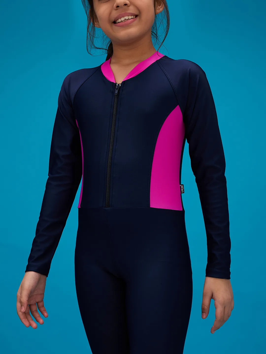 Girl's Full Length Skating Suit
