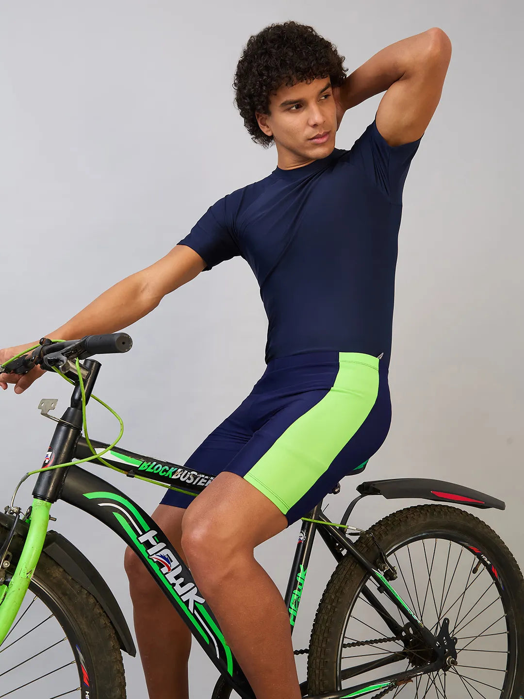 Men's Panel Cycling Shorts