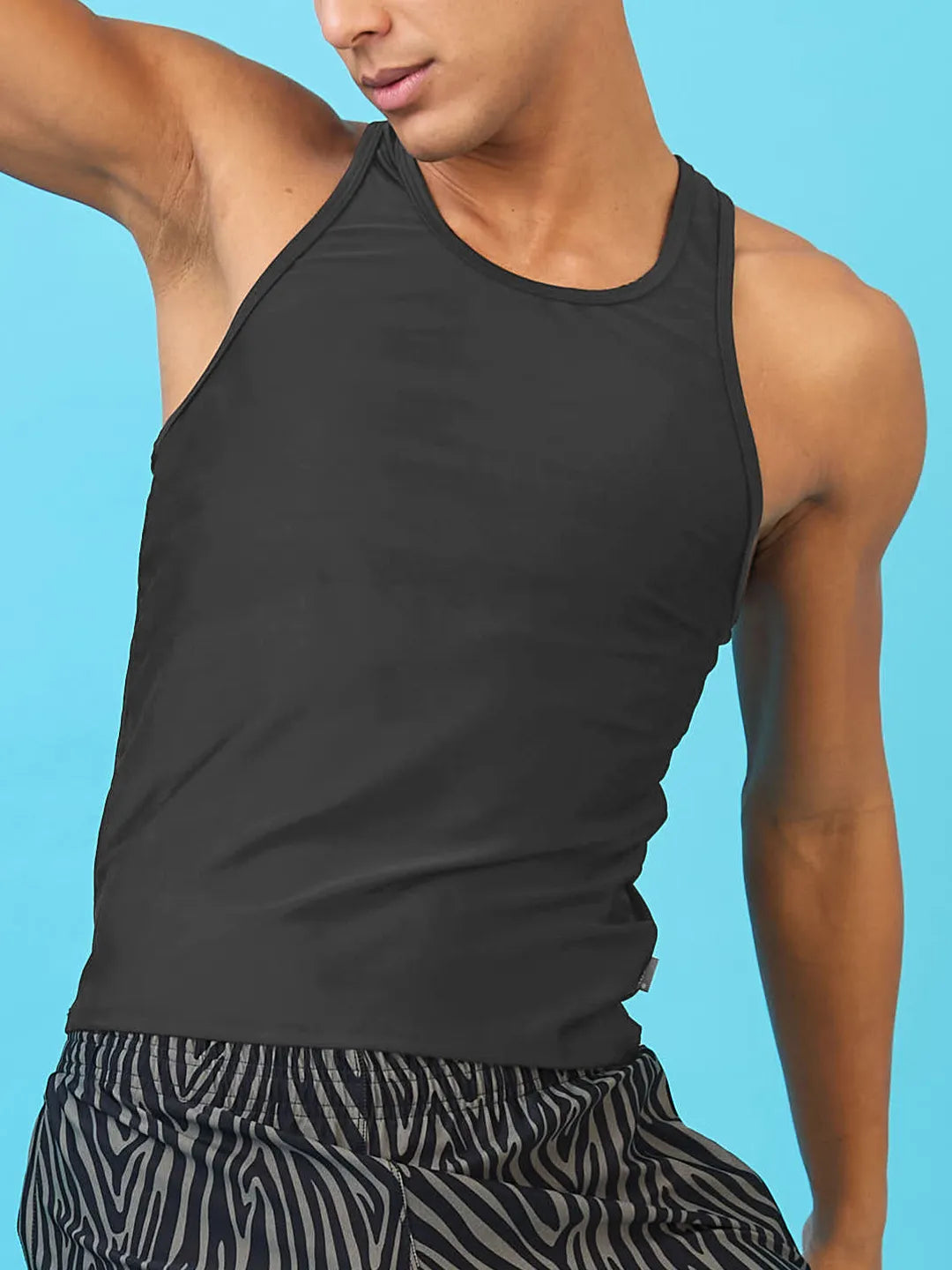 Men's Solid Sandow Rash Guard