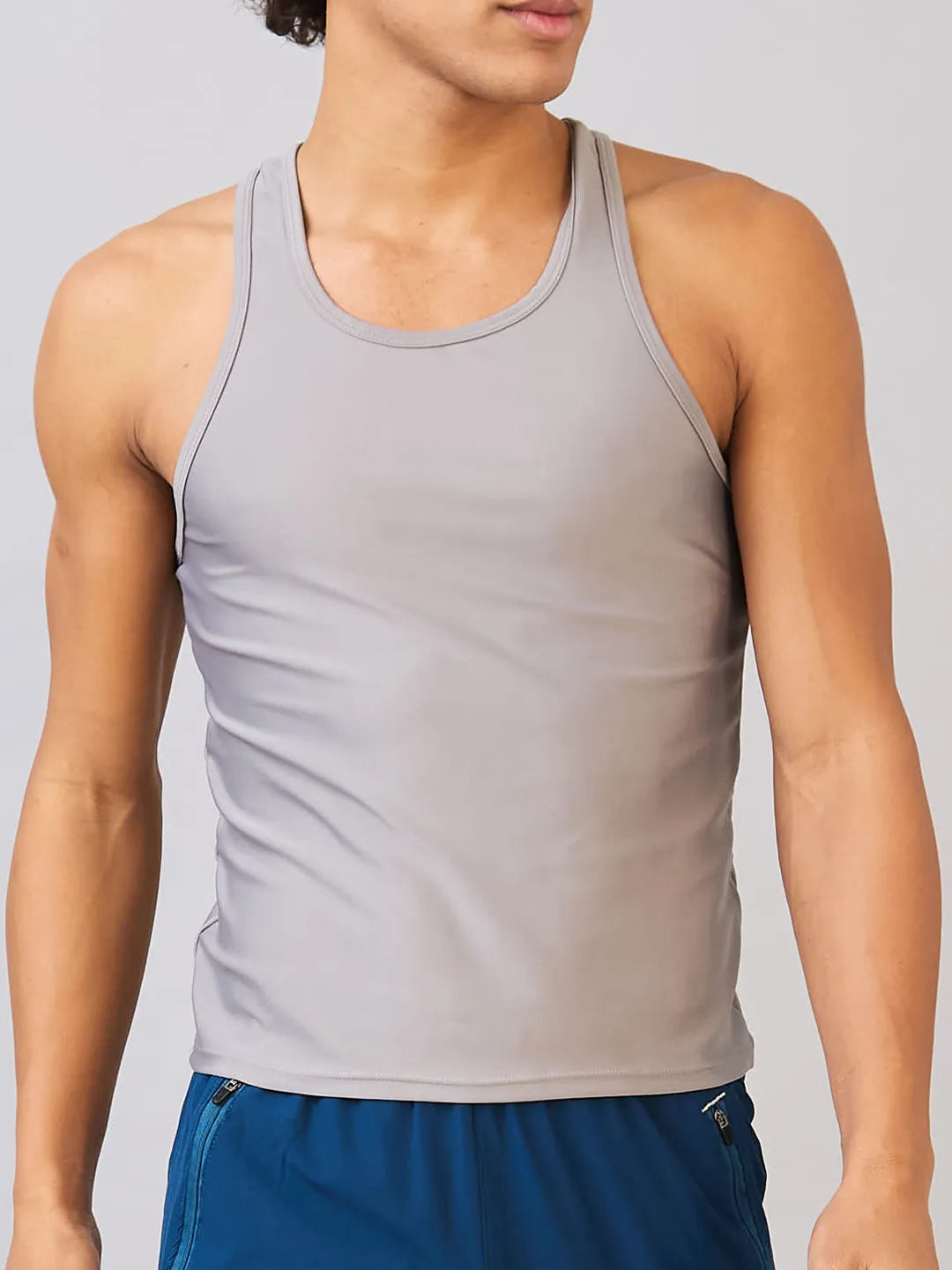 Men's Solid Sandow Rash Guard