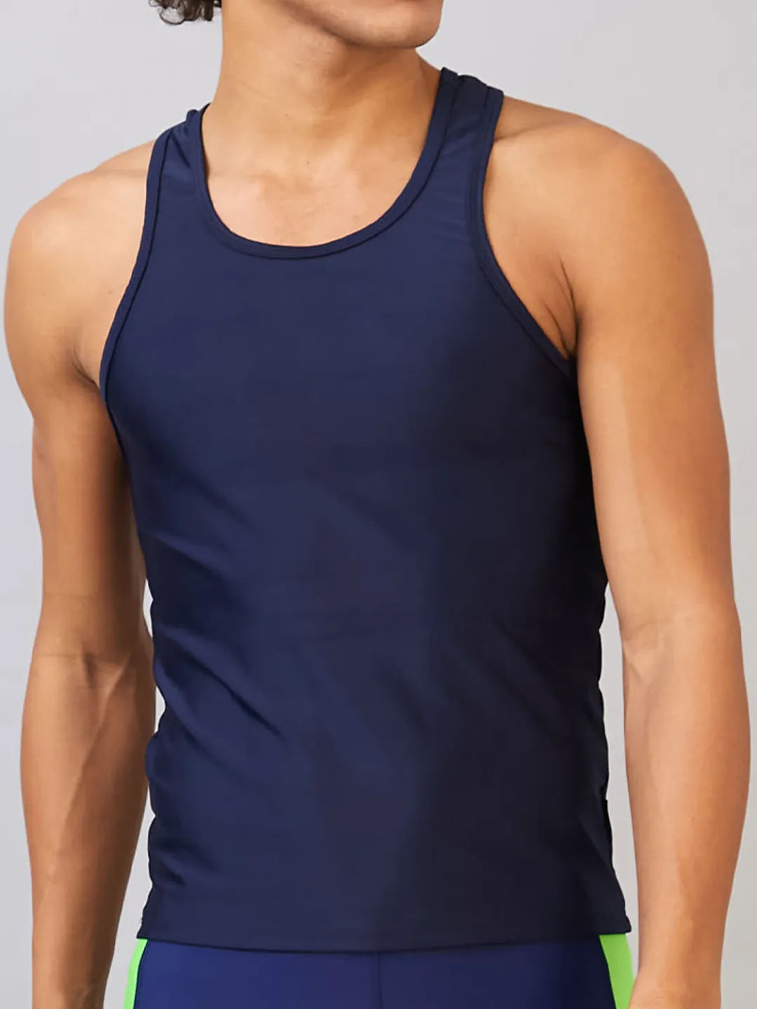 Men's Solid Sandow Rash Guard