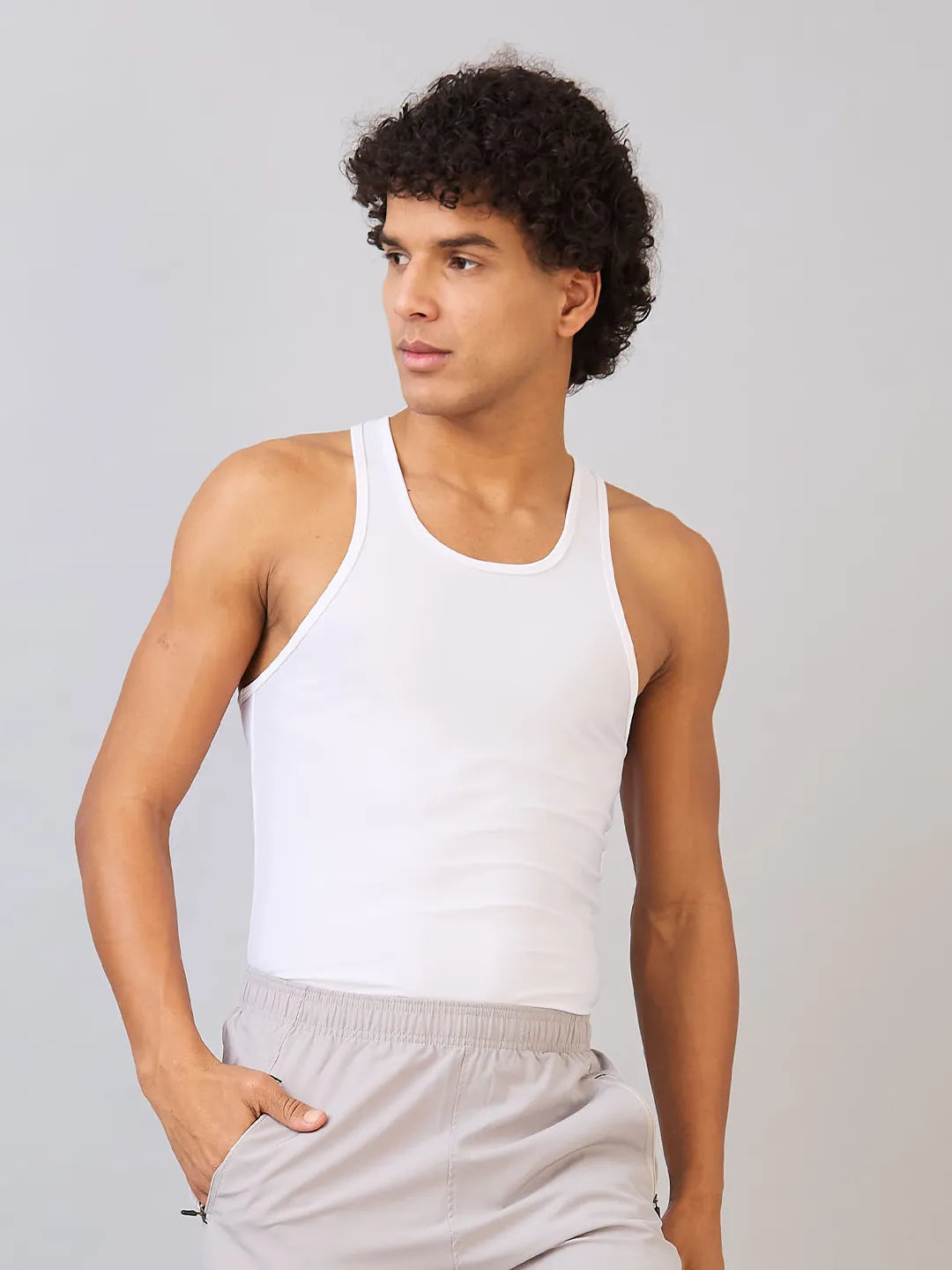 Men's Solid Sandow Rash Guard
