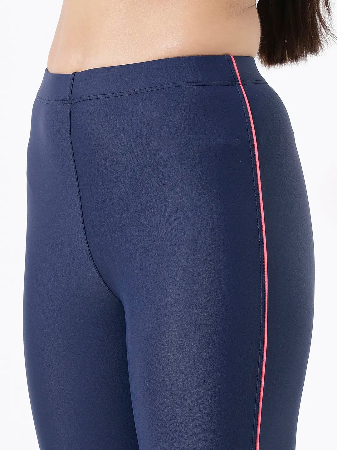 Women's Slim Piping Swim Tights