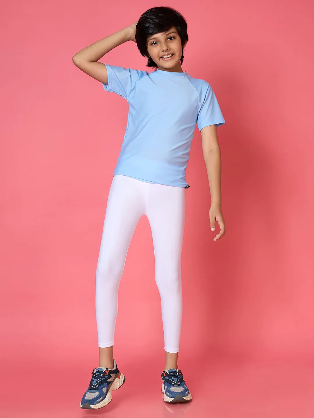 Boys' Solid Full Tights