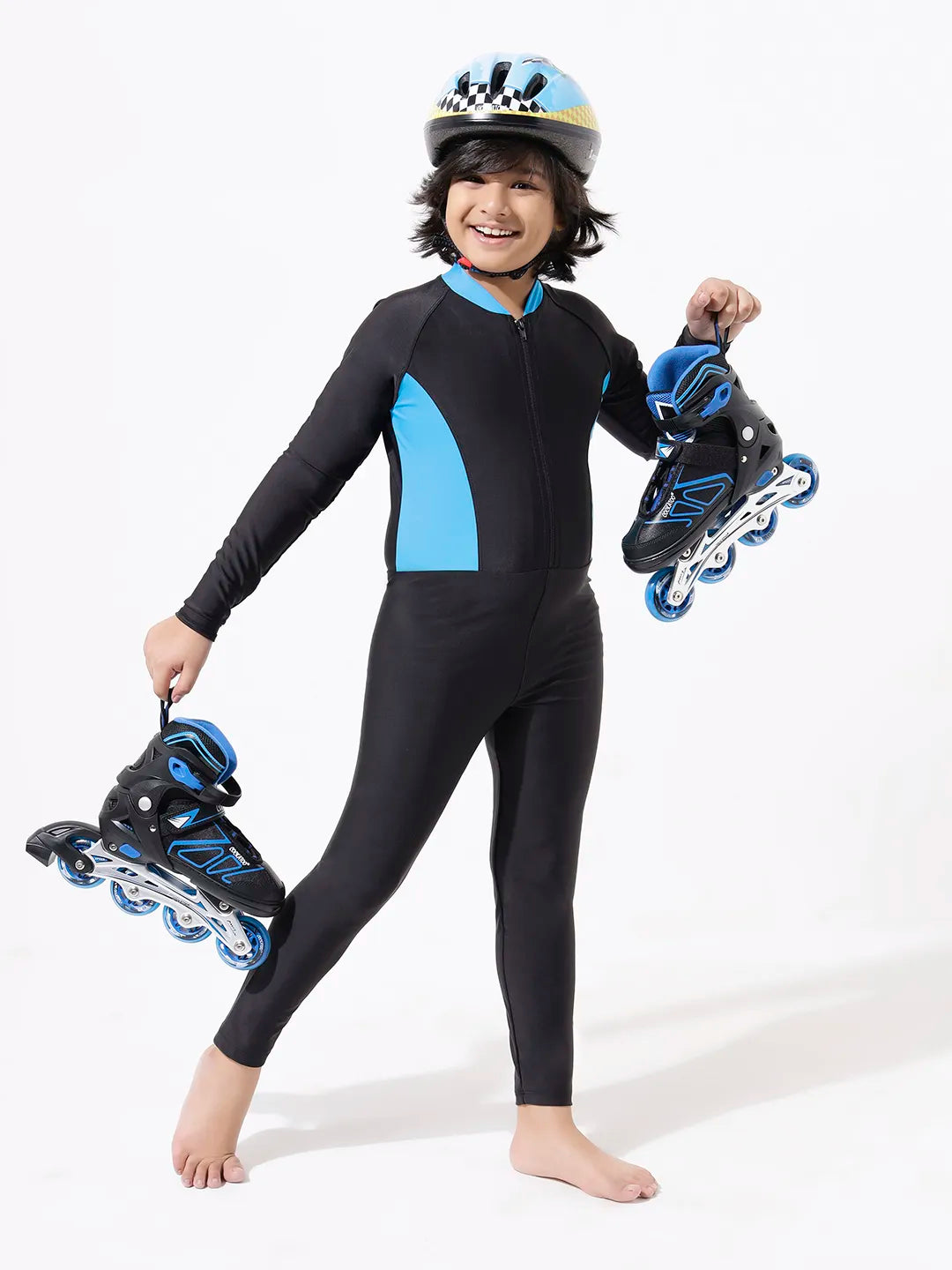 Boy's Full Length Skating Suit