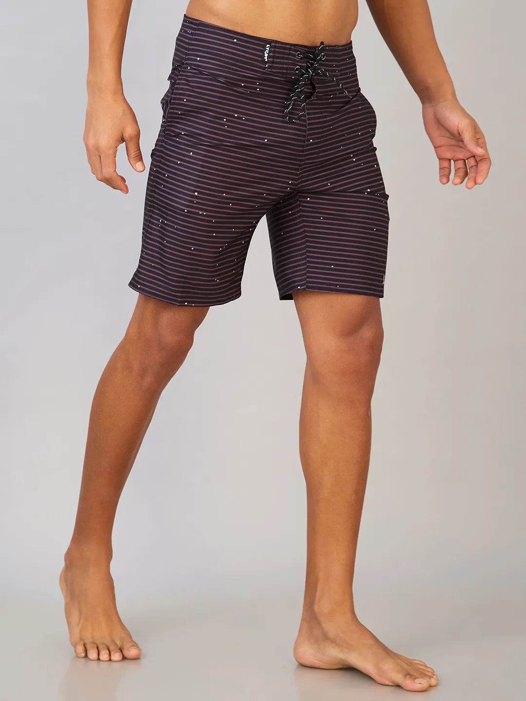 Men's Mocha Drizzle Beach Shorts
