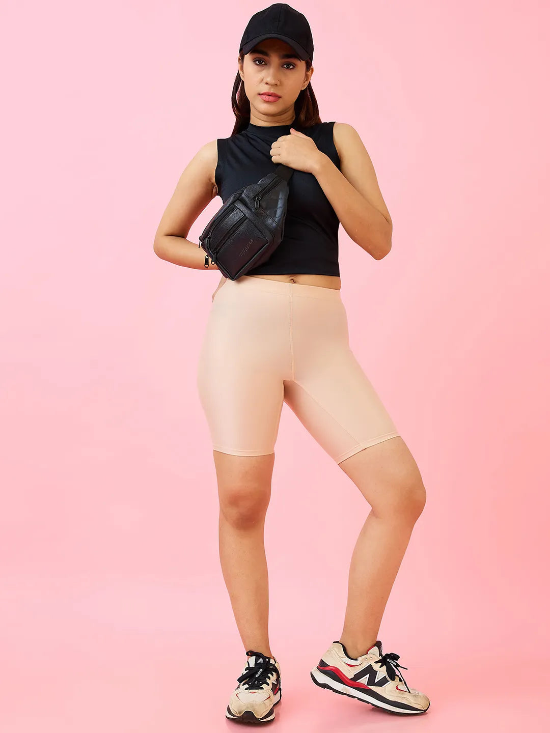Women's Solid Essential Cycling Shorts