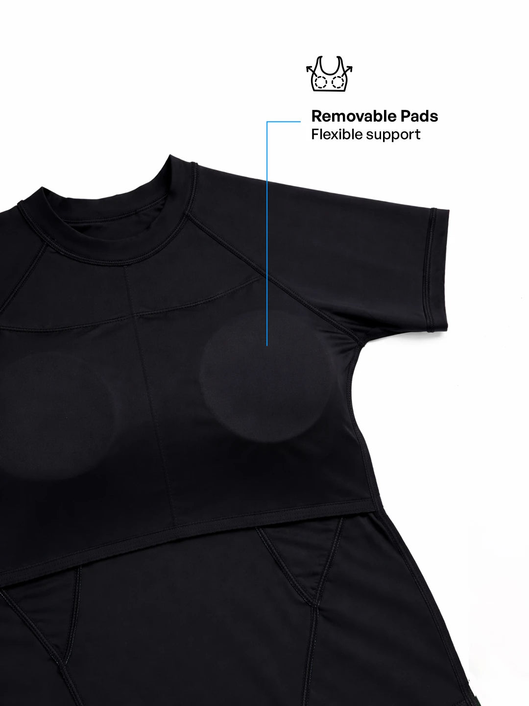 Women's AquaWave T-shirt and Tights Swim Set