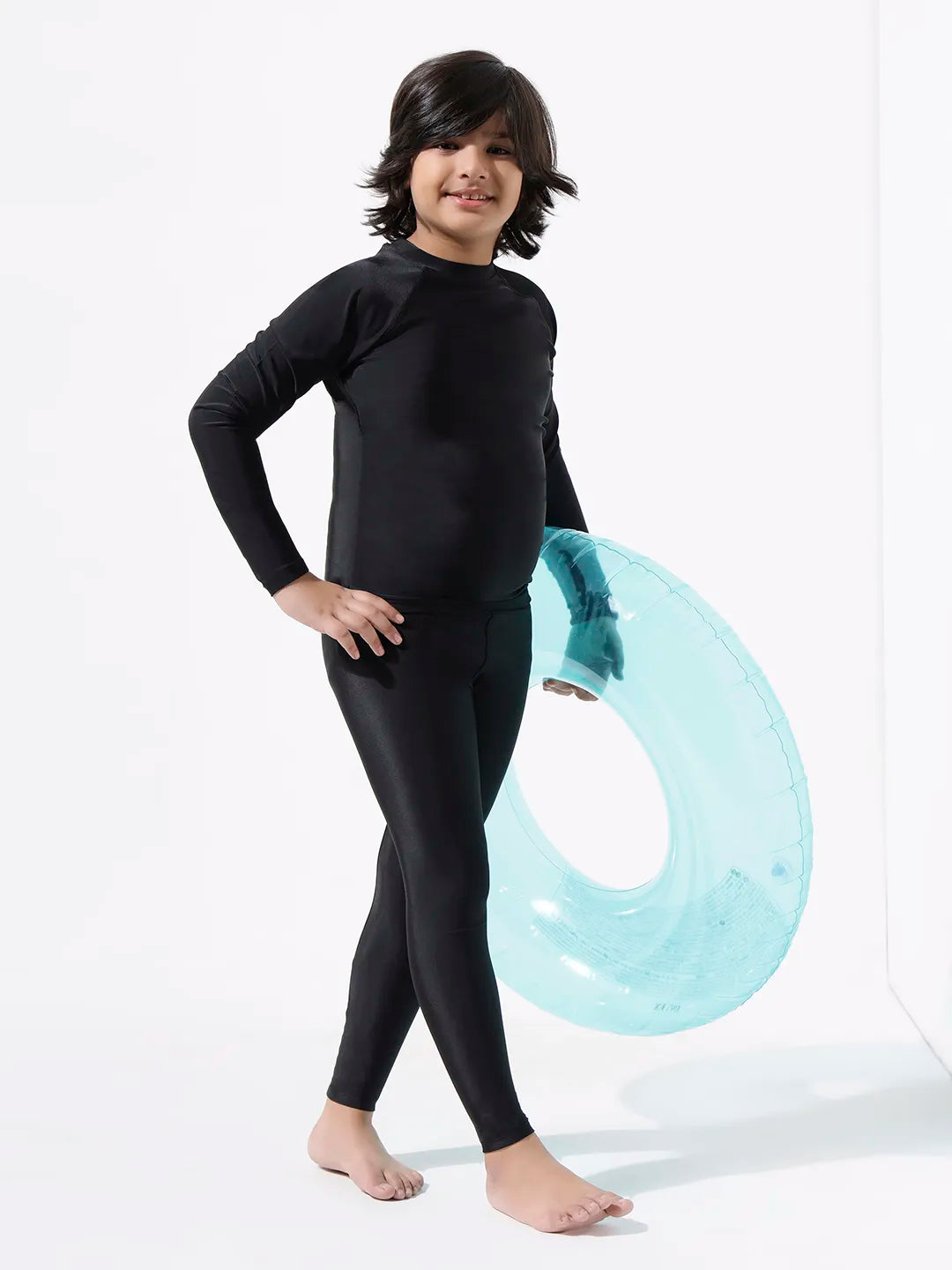 Boys' Solid Full Tights