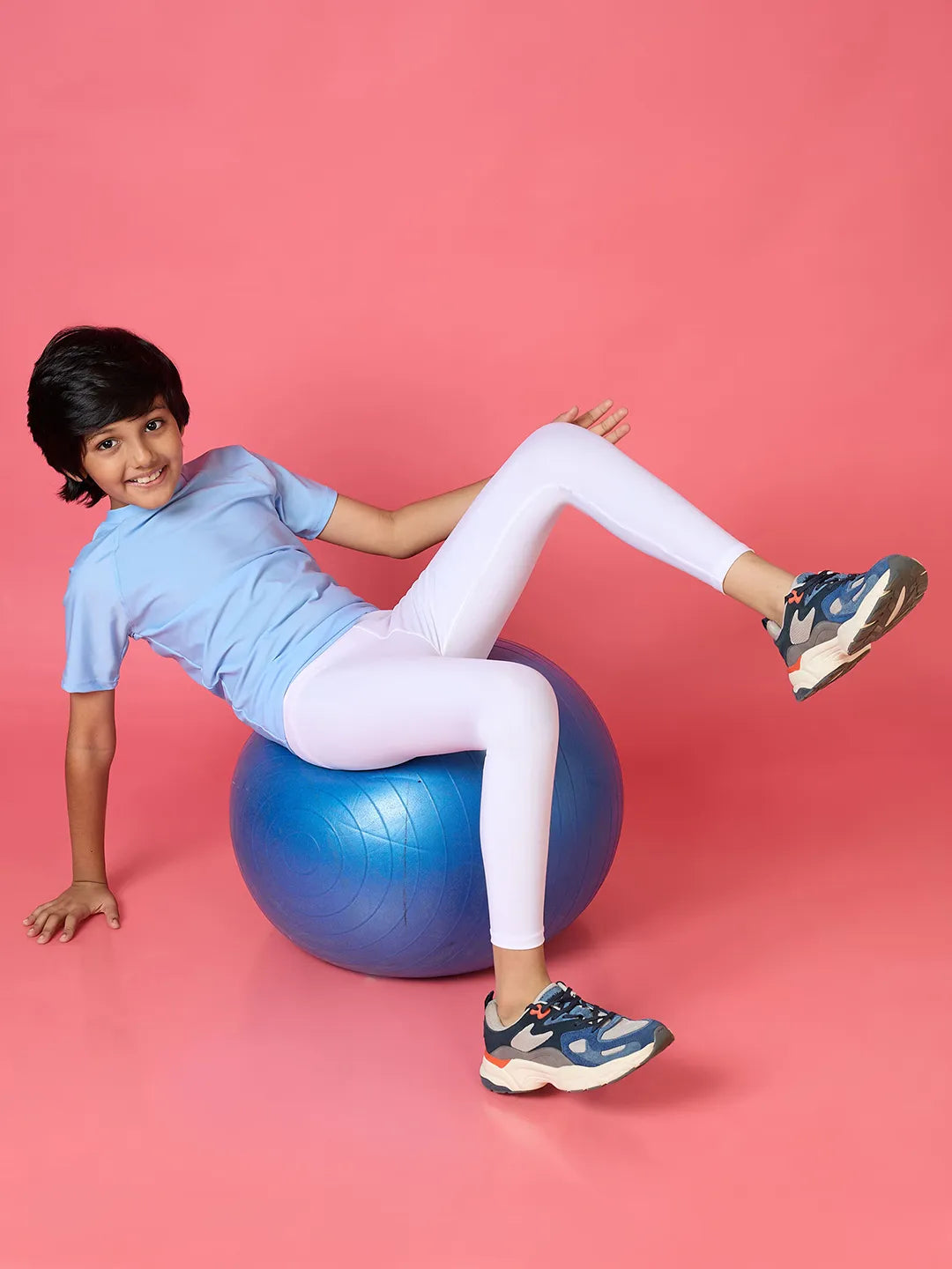 Boys' Solid Full Tights