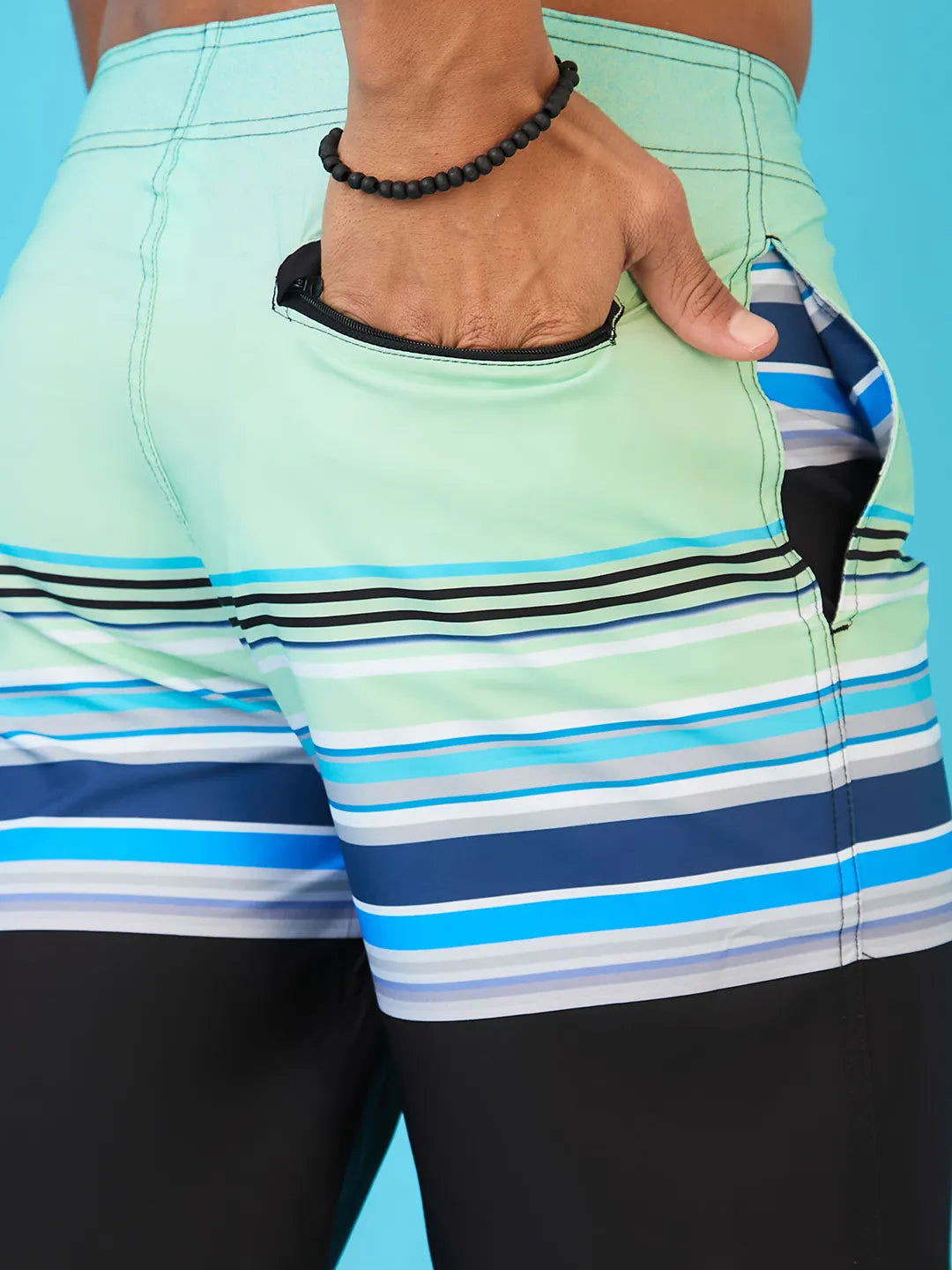 Men's Lagoon Stripes Beach Shorts