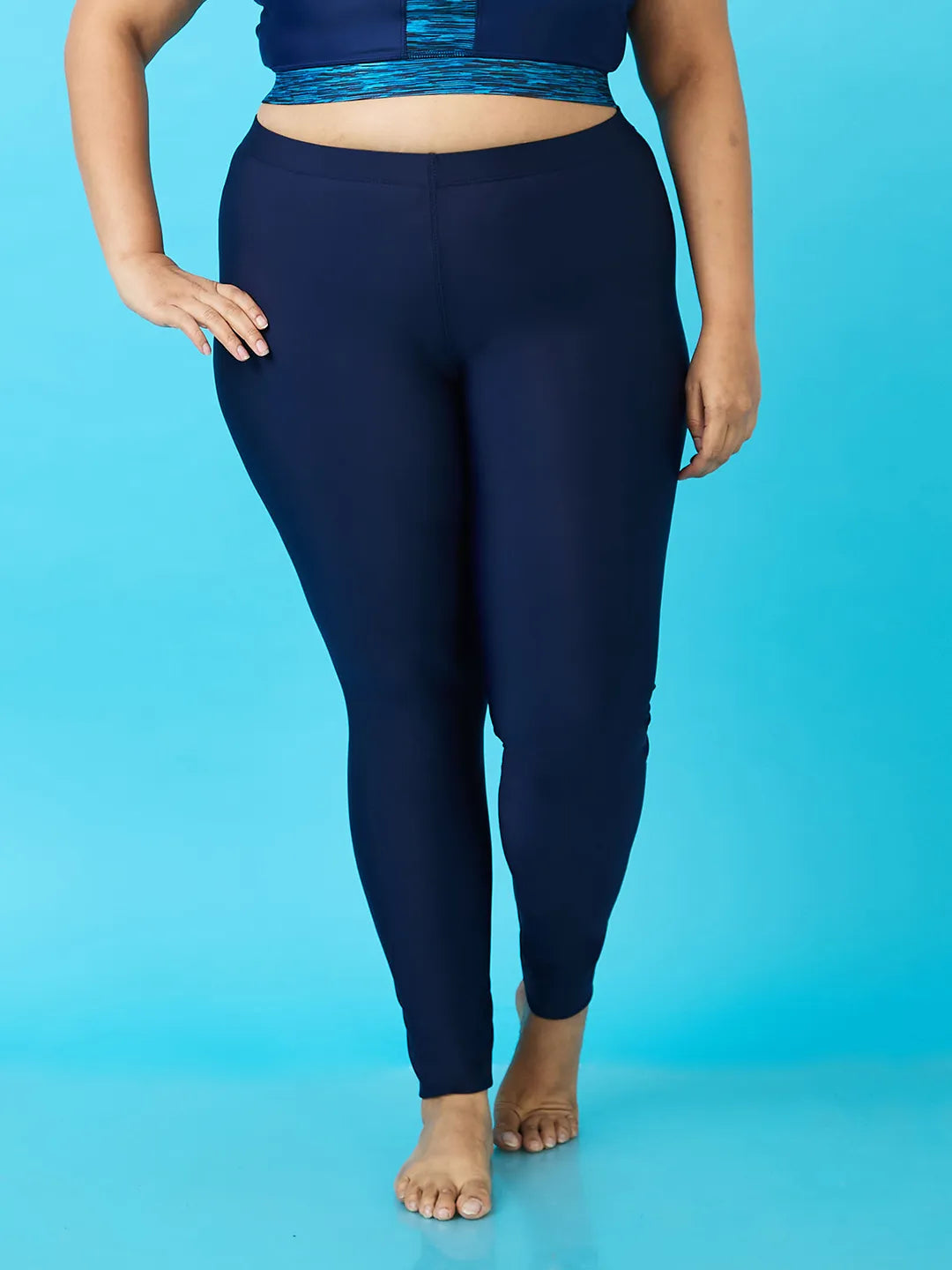 Women's Solid Swim Tights