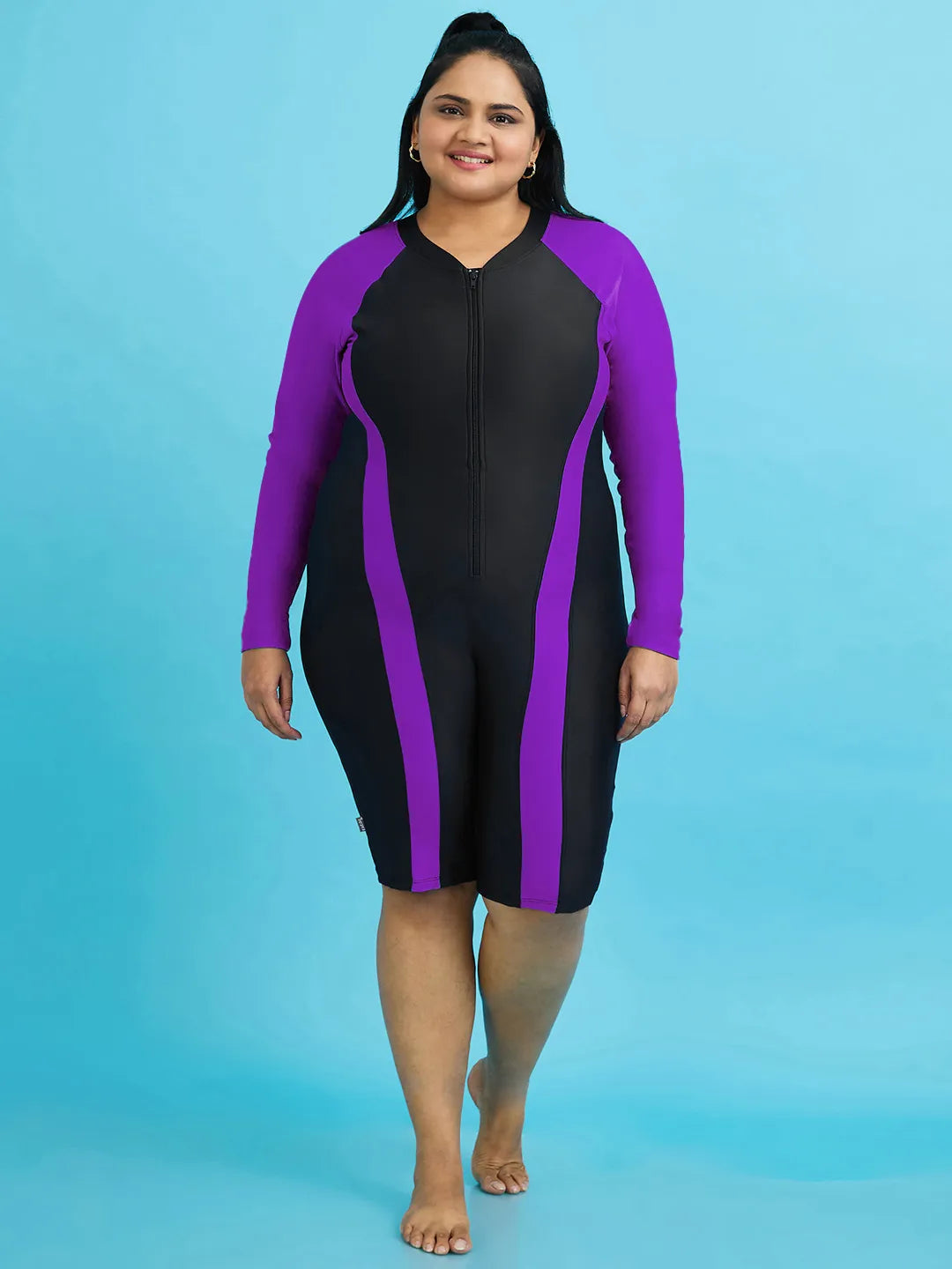 Women's Full Sleeve Swim Kneesuit