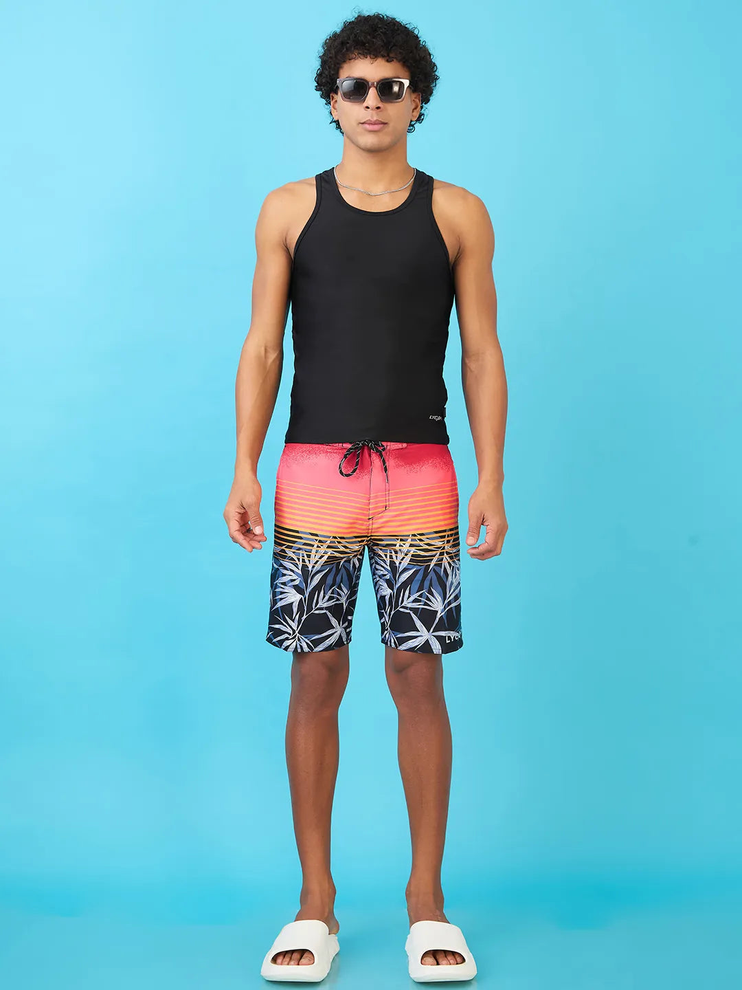 Men's Tropical Twilight Beach Shorts