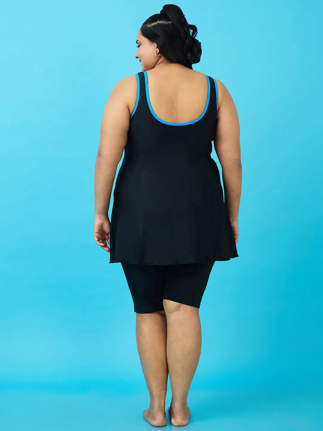 Women's Aqua Swoosh Swimdress