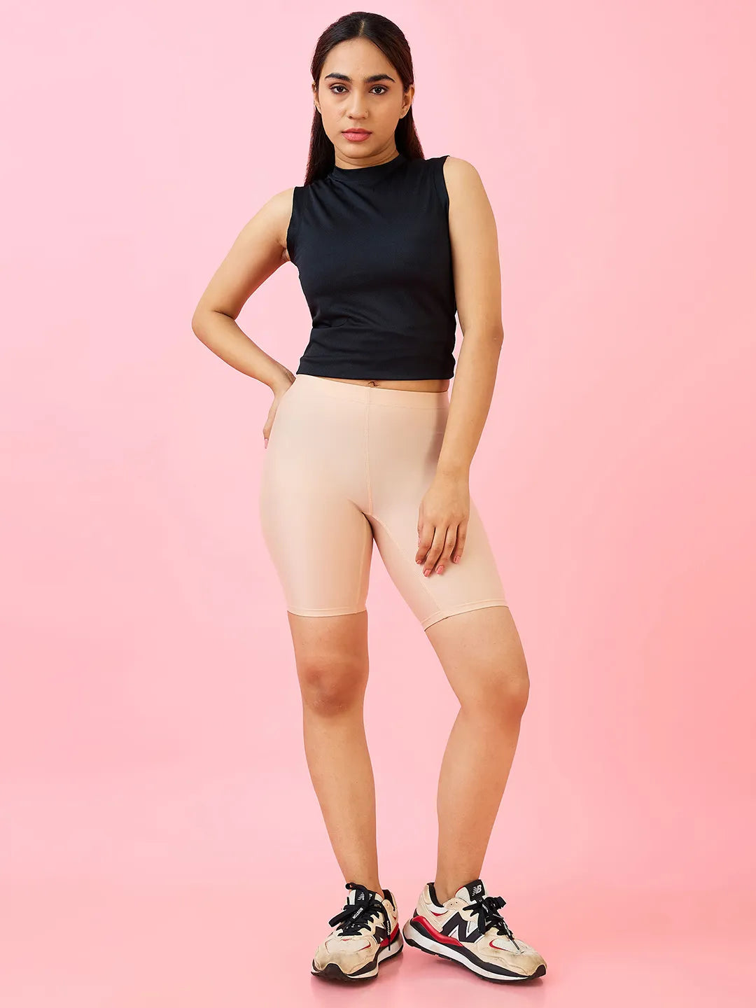 Women's Solid Essential Cycling Shorts
