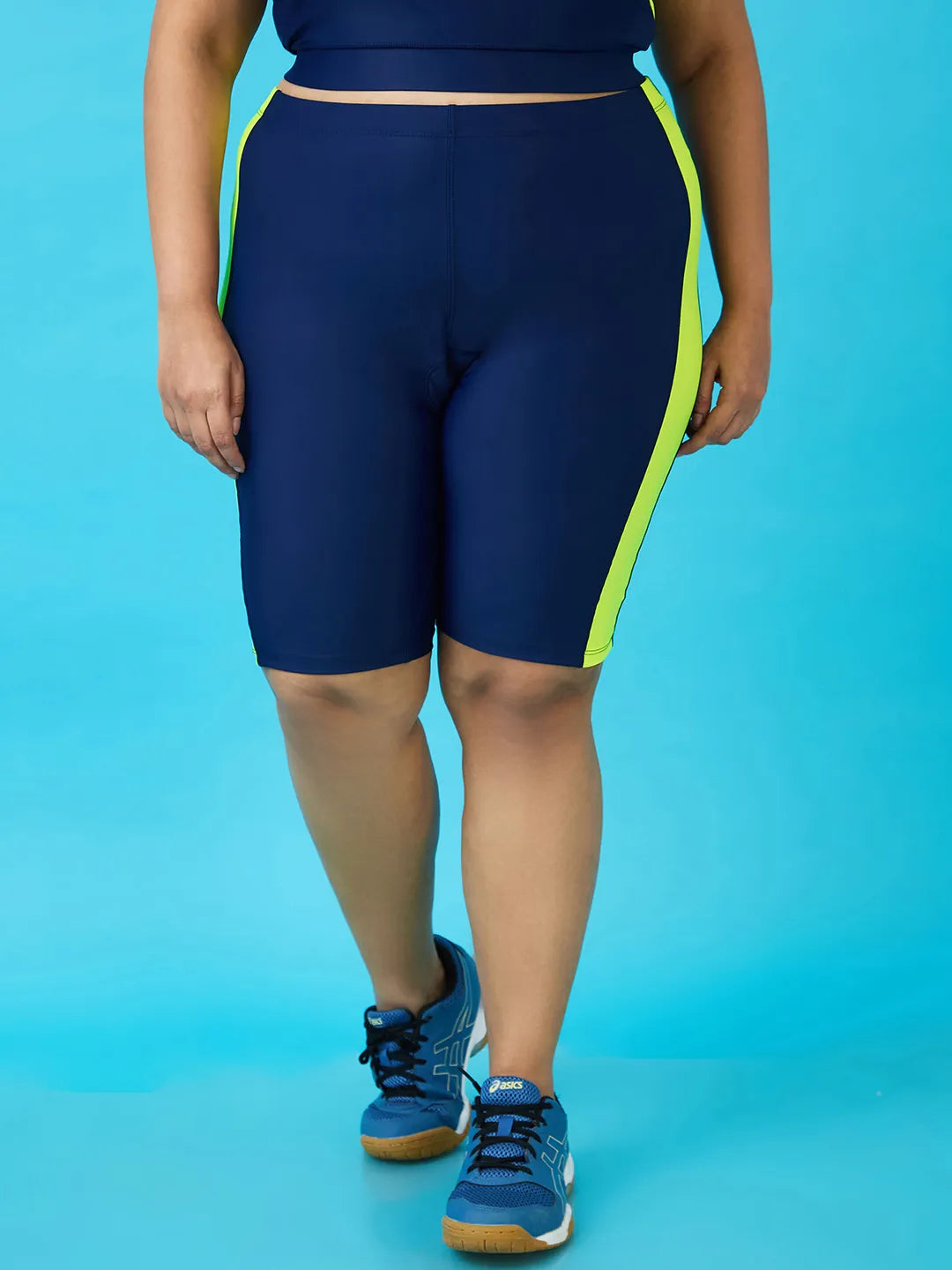 Women's Neon Flex Gel Padded Cycling Shorts