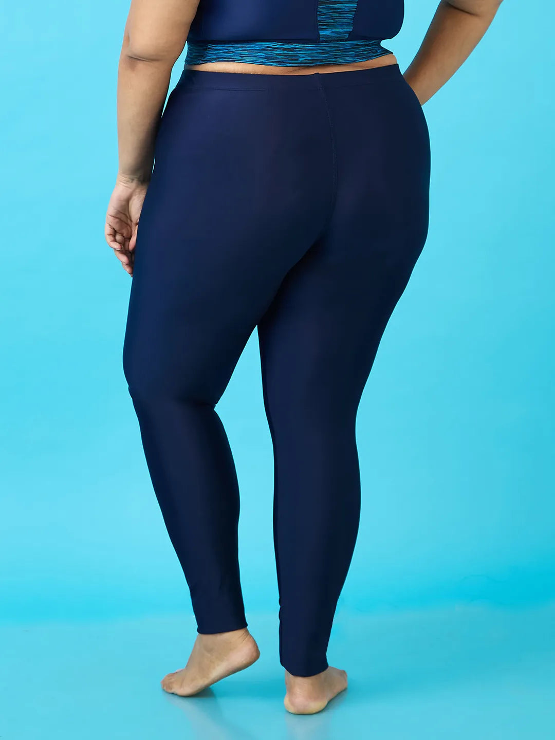 Women's Solid Swim Tights