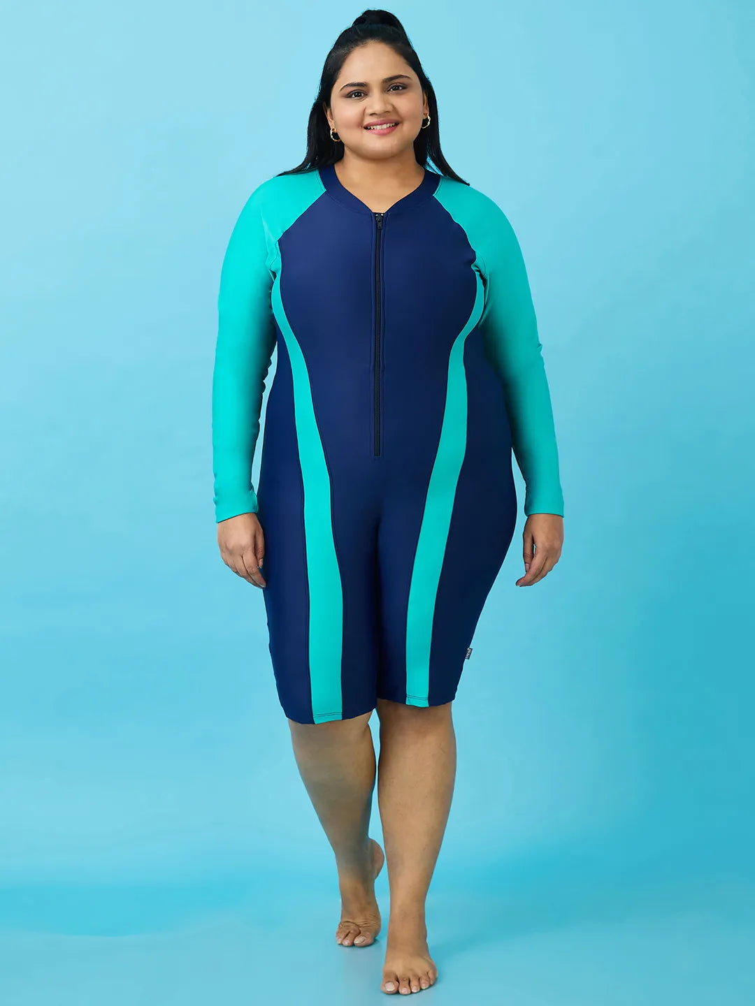 Women's Full Sleeve Swim Kneesuit