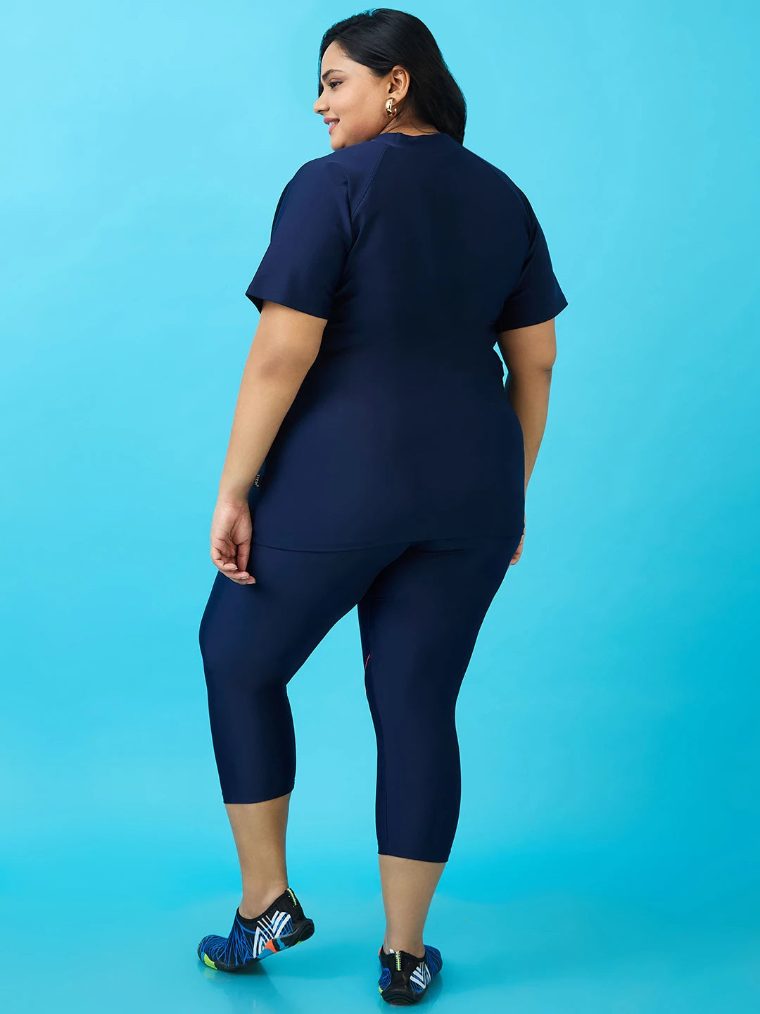 Women's AquaWave T-shirt and Tights Swim Set