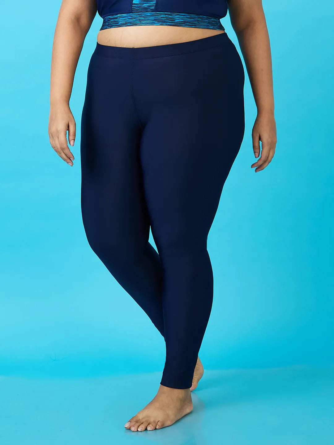 Women's Solid Swim Tights