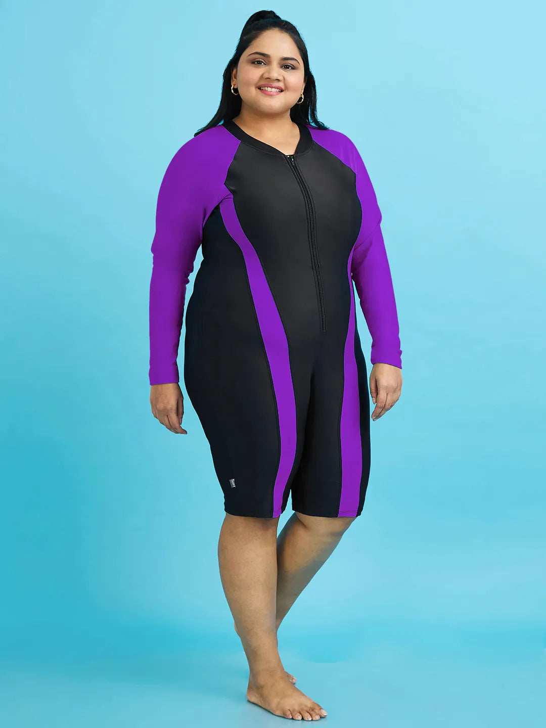 Women's Full Sleeve Swim Kneesuit
