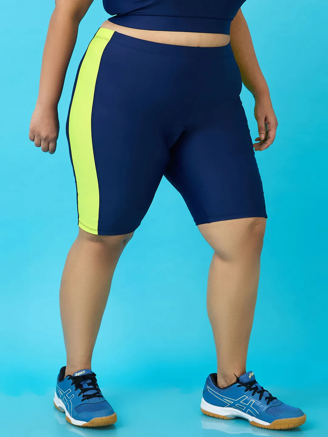 Women's Neon Flex Gel Padded Cycling Shorts