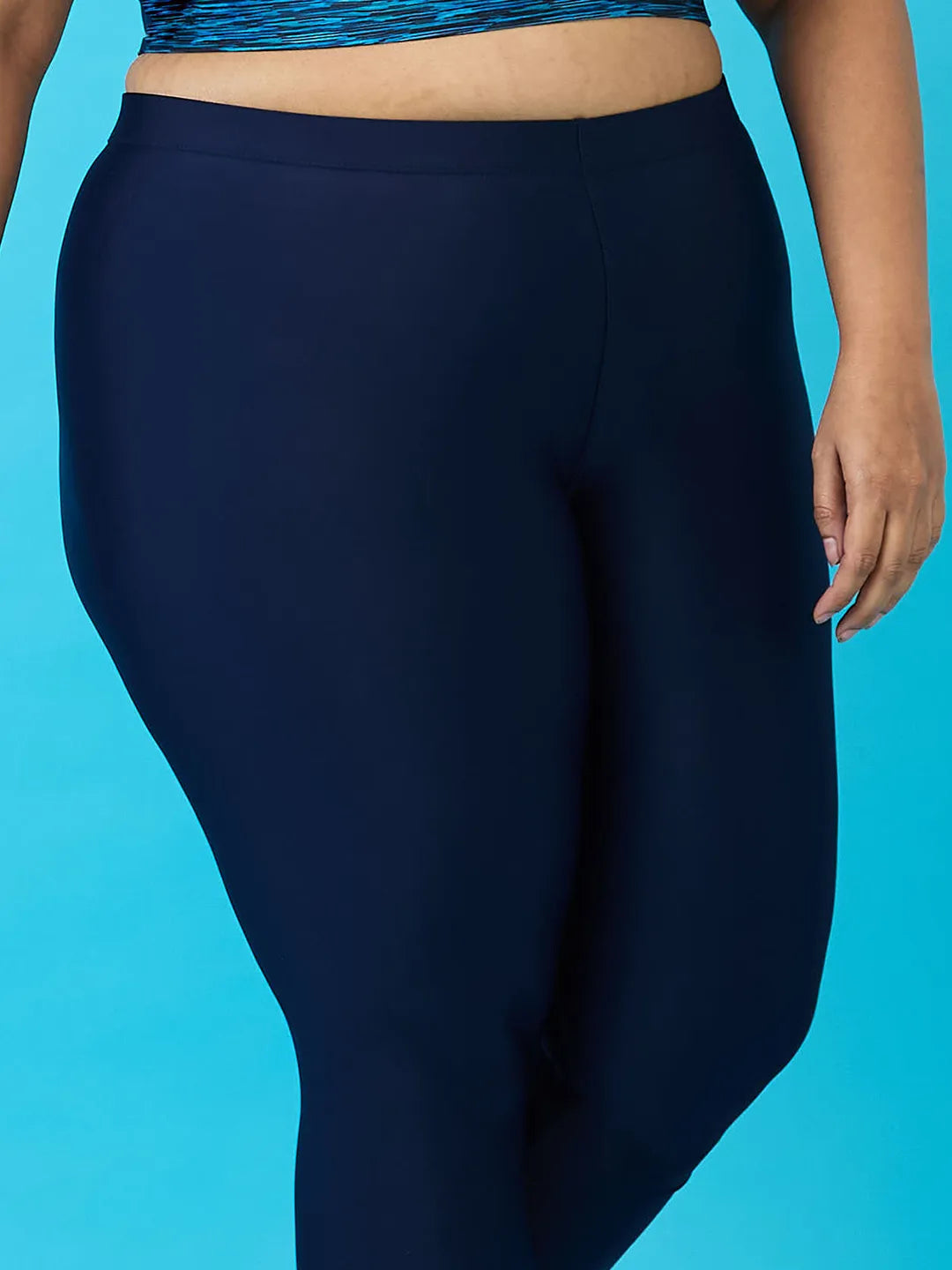 Women's Solid Swim Tights