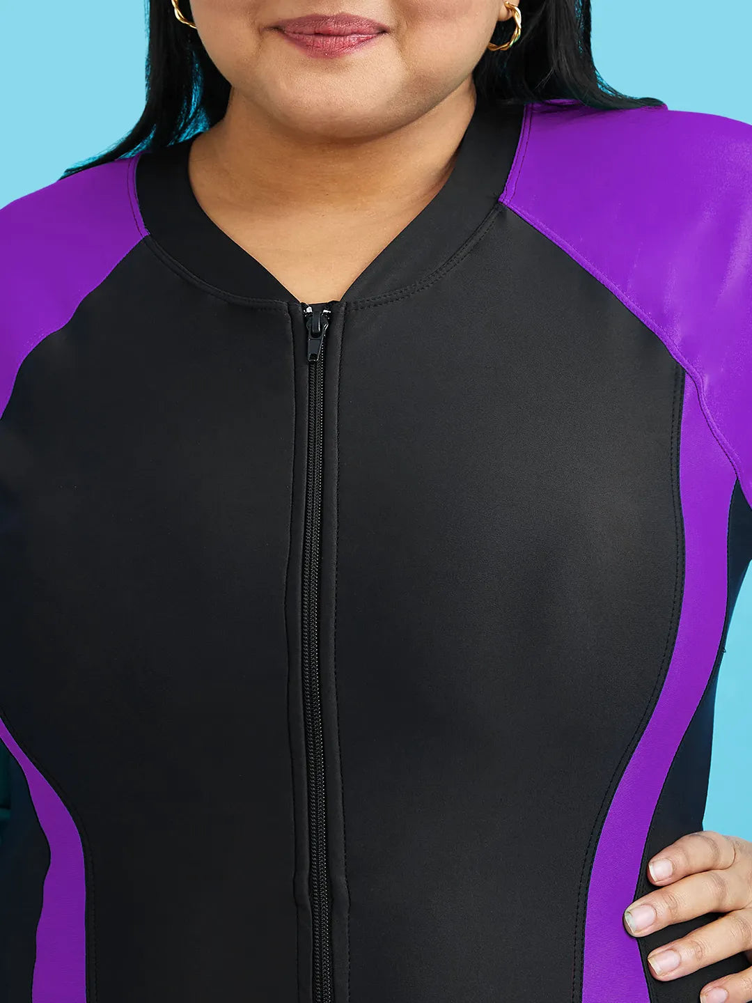 Women's Full Sleeve Swim Kneesuit