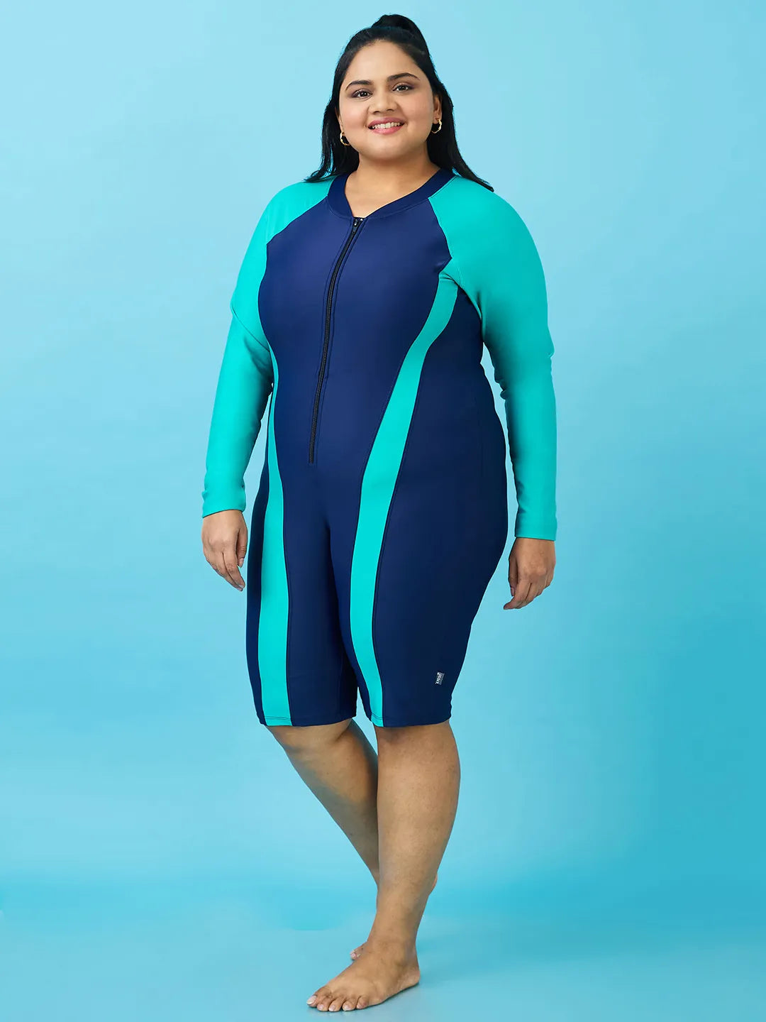 Women's Full Sleeve Swim Kneesuit