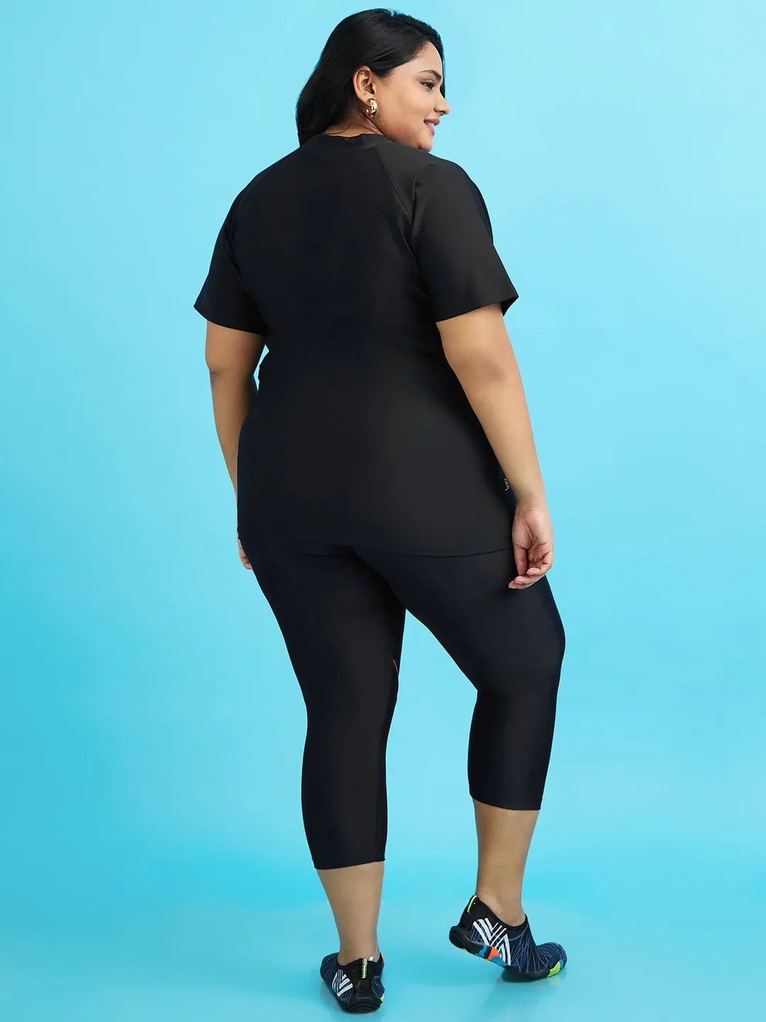 Women's AquaWave T-shirt and Tights Swim Set